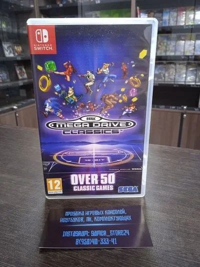 Лот: 17265947. Фото: 1. SEGA Mega Drive Classics. Оригинальный... Игры для консолей