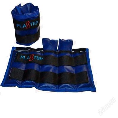 Лот: 2132666. Фото: 1. Утяжелители PLASTEP мини 2*2.0кг... Фитнес, аэробика и гимнастика