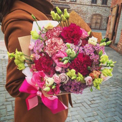 Лот: 7543116. Фото: 1. Сборный букет. Цветы на Щорса... Свежие цветы