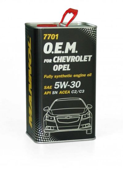 Лот: 14493428. Фото: 1. MANNOL 7701 O.E.M. for Chevrolet... Масла, жидкости