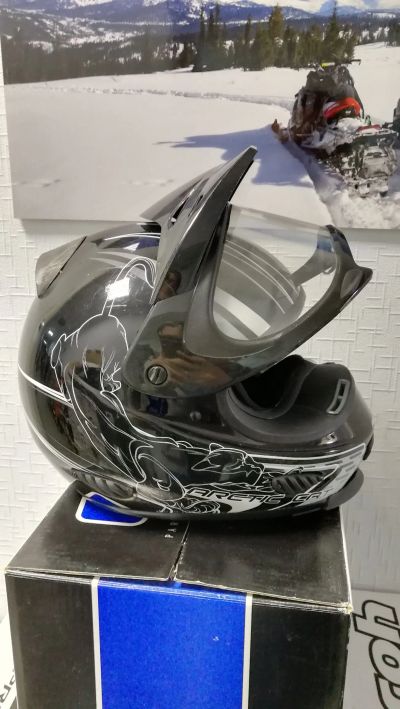 Лот: 12129889. Фото: 1. Шлем снегоходный Arctic Cat (4292-462... Аксессуары