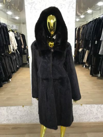 Лот: 11367496. Фото: 1. Шуба Норковая Новая 42/44р арт2121. Верхняя одежда