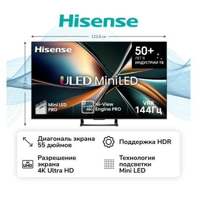 Лот: 25362072. Фото: 1. Ultra HD (4K) QLED телевизор 55... Телевизоры