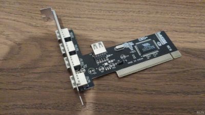 Лот: 16877370. Фото: 1. Плата расширения USB 2.0 Card... Платы расширения, контроллеры, доп. порты