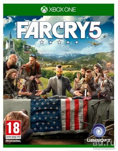 Лот: 17944367. Фото: 1. [Б/У] Far Cry 5 для консоли Xbox... Игры для консолей