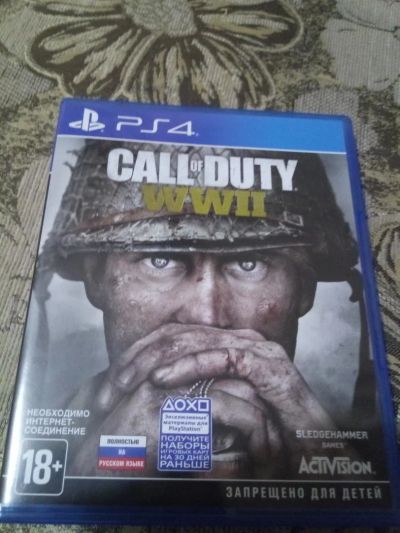 Лот: 10841783. Фото: 1. Call of Duty: WWII [PS4, русская... Игры для консолей