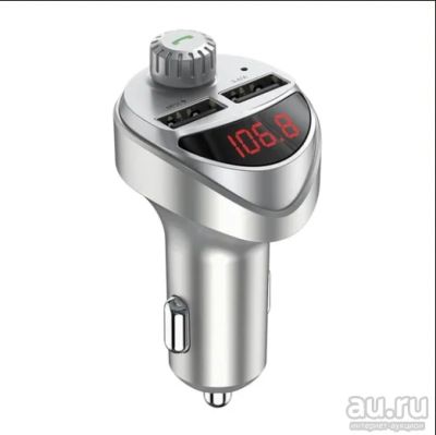 Лот: 15602121. Фото: 1. FM-модулятор LC01 + Bluetooth... FM-модуляторы, трансмиттеры