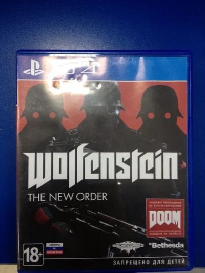 Лот: 4884619. Фото: 1. Wolfenstein: The New Order PS4... Игры для консолей