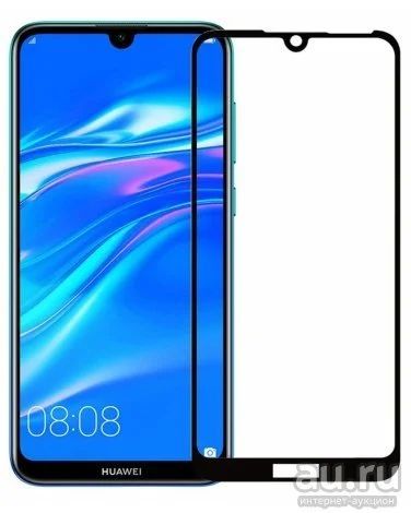 Лот: 13714010. Фото: 1. Защитное стекло Huawei Y7 2019... Защитные стёкла, защитные плёнки