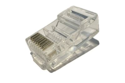 Лот: 21214260. Фото: 1. Коннектор ABS RJ45/8P8C под витую... Cистемы контроля и управления доступом (СКУД)