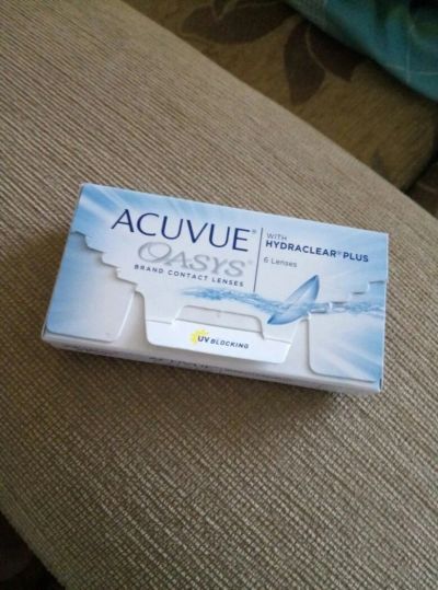 Лот: 8100085. Фото: 1. Контактные линзы Acuvue Oasis... Контактные линзы