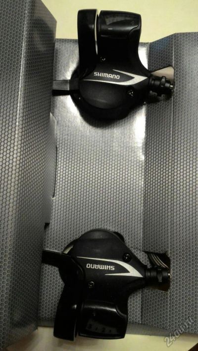 Лот: 6763362. Фото: 1. Шифтеры (комплект) Shimano Acera... Запчасти