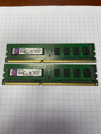Лот: 19129944. Фото: 1. Оперативная память 2х4Gb DDR3... Оперативная память