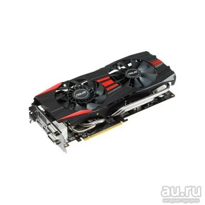 Лот: 12249669. Фото: 1. видеокарта ASUS R9 280X. Видеокарты