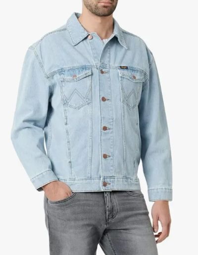 Лот: 21105992. Фото: 1. Джинсовая Wrangler Anti Fit р... Верхняя одежда