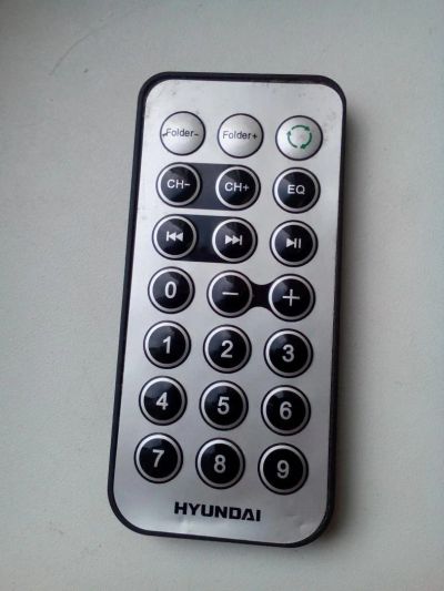 Лот: 5991894. Фото: 1. Пульт от автомагнитолы Hyundai. Аксессуары для автозвука