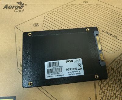 Лот: 21378003. Фото: 1. SSD Foxline 120Gb SATA III. SSD-накопители