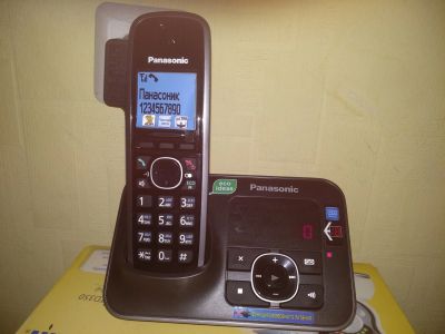 Лот: 14941552. Фото: 1. телефон Panasonic kx-tg6621ru. DECT и радиотелефоны