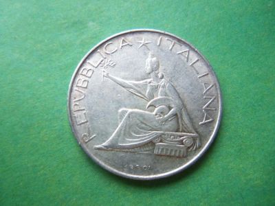 Лот: 10534589. Фото: 1. 500 Лир 1961 г. Италия "100 лет... Европа
