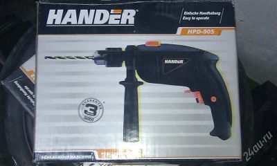 Лот: 1277298. Фото: 1. hander (хандер) дрель ударная... Электроинструмент