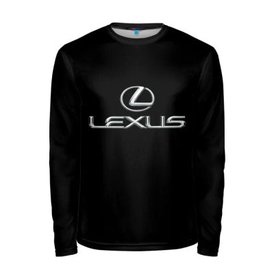 Лот: 10814536. Фото: 1. Мужской лонгслив 3D "Lexus - Лексус... Футболки, поло