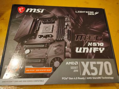 Лот: 15864267. Фото: 1. MSI X570 Unify. Материнские платы