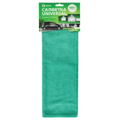 Лот: 14826003. Фото: 1. Салфетка микрофибра 35*40см GRASS. Средства по уходу