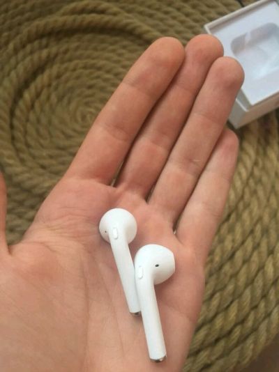 Лот: 12235419. Фото: 1. Air Pods (аналог) iDragon наушники... Наушники, гарнитуры