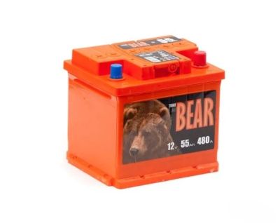 Лот: 14790922. Фото: 1. Аккумулятор Тюмень 6СТ-55 АЗ BATBEAR... Аккумуляторы