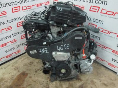 Лот: 5246116. Фото: 1. Двигатель Lexus 3MZ RX400h, без... Двигатель и элементы двигателя