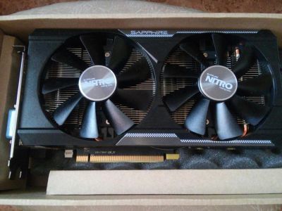 Лот: 7433511. Фото: 1. sapphire radeon r9 380 4gb gddr5... Видеокарты