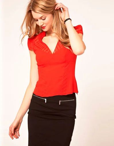 Лот: 5364316. Фото: 1. Блуза karen millen. Блузы, рубашки, водолазки