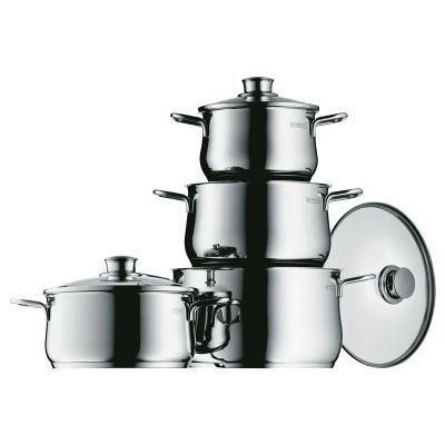 Лот: 25714851. Фото: 1. Набор кастрюль WMF Diadem Plus. Кастрюли