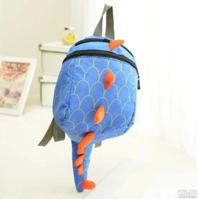 Лот: 10119791. Фото: 1. Детский рюкзак "Динозавр" (синий... Другое (дети растут)