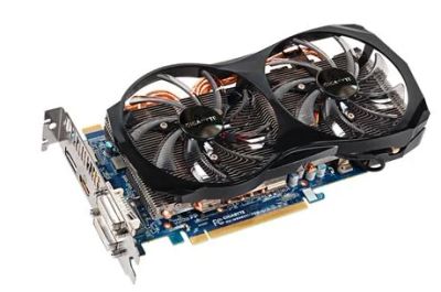 Лот: 4154819. Фото: 1. Видеокарта PCI-E Gigabyte GeForce... Видеокарты