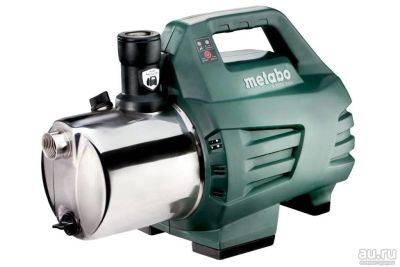 Лот: 8866514. Фото: 1. Насос садовый Metabo P 6000 Inox... Насосы садовые, мотопомпы