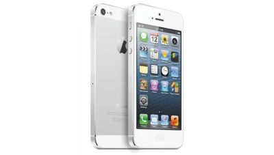 Лот: 11067302. Фото: 1. Смартфон Apple iPhone 5 16GB белый... Смартфоны