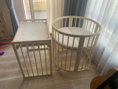 Лот: 20714383. Фото: 1. Детская кроватка-трансформер comfortbaby. Детские кровати и кроватки