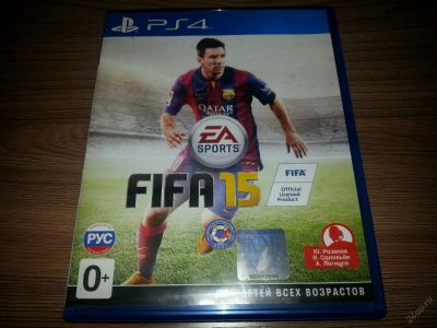 Лот: 6631786. Фото: 1. FIFA 15 Русская версия. Игра для... Игры для консолей