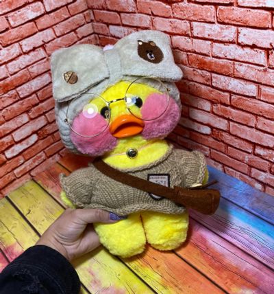 Лот: 18387530. Фото: 1. мягкая игрушка уточка желтая лалафанфан... Мягкие