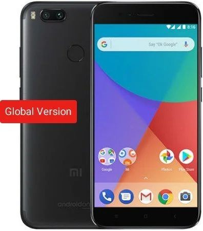 Лот: 11660231. Фото: 1. Xiaomi Mi A1 4/64GB черный новый... Смартфоны