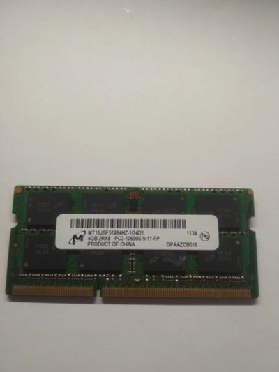 Лот: 15203224. Фото: 1. DDR3 4Gb 1333MHz для ноутбука. Оперативная память