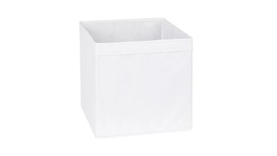 Лот: 25568888. Фото: 1. Коробка-куб Box, цвет белый. Корзины, контейнеры