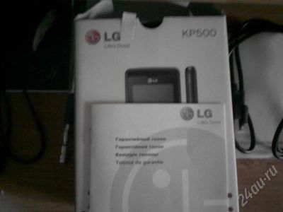 Лот: 722677. Фото: 1. Продам LG KP 500 +еще на гарантии. Кнопочные мобильные телефоны