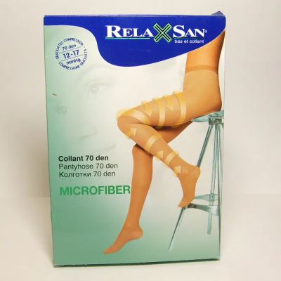 Лот: 23732549. Фото: 1. Relaxsan MicroFiber Колготки компрессионные... Лекарства