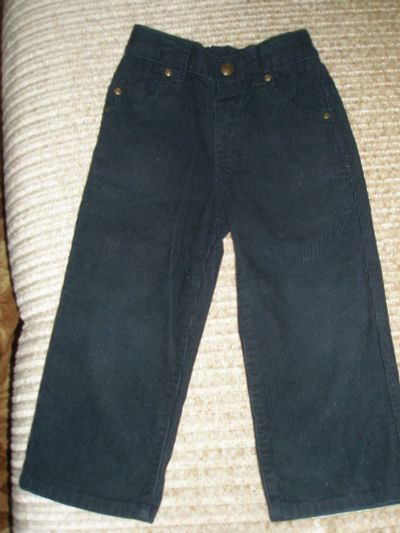Лот: 11819744. Фото: 1. Черные джинсы из вильвета "Next... Брюки, шорты, джинсы