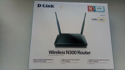 Лот: 21673902. Фото: 1. Роутер маршрутизатор D-link N300... Маршрутизаторы (роутеры)