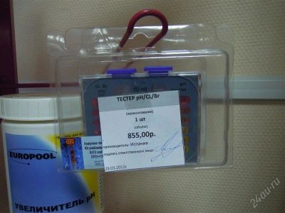 Лот: 1737593. Фото: 1. Тестер рН/СL/BR. Душевые кабины