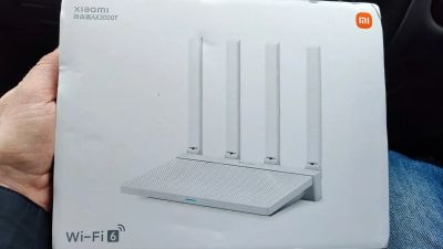 Лот: 21590550. Фото: 1. Роутер xiaomi ax3000t новый. Маршрутизаторы (роутеры)