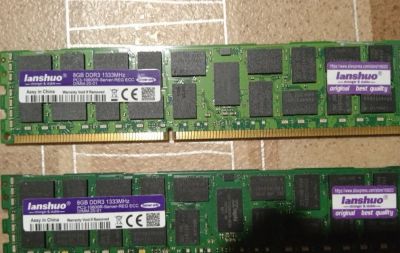 Лот: 19606696. Фото: 1. 8x2 gb ram ddr3 1333mhz. Оперативная память